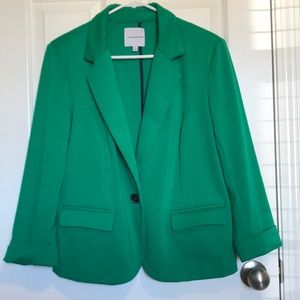 Green blazer